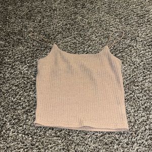 Baby Pink Cropped Tank